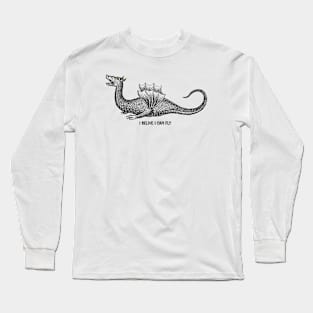 Vintage Dragon, fly! Long Sleeve T-Shirt